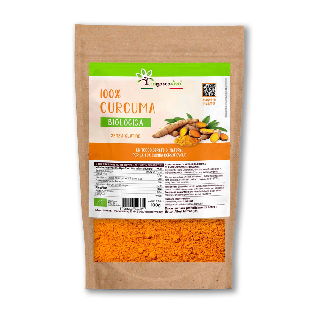 100% Curcuma in polvere BIO - 100g-0