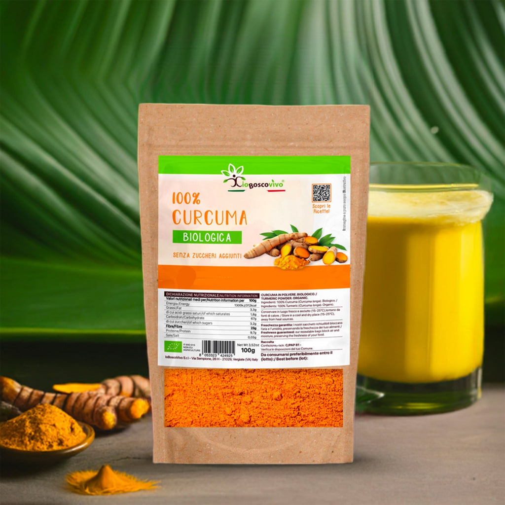 100% Curcuma in polvere BIO - 100g-2