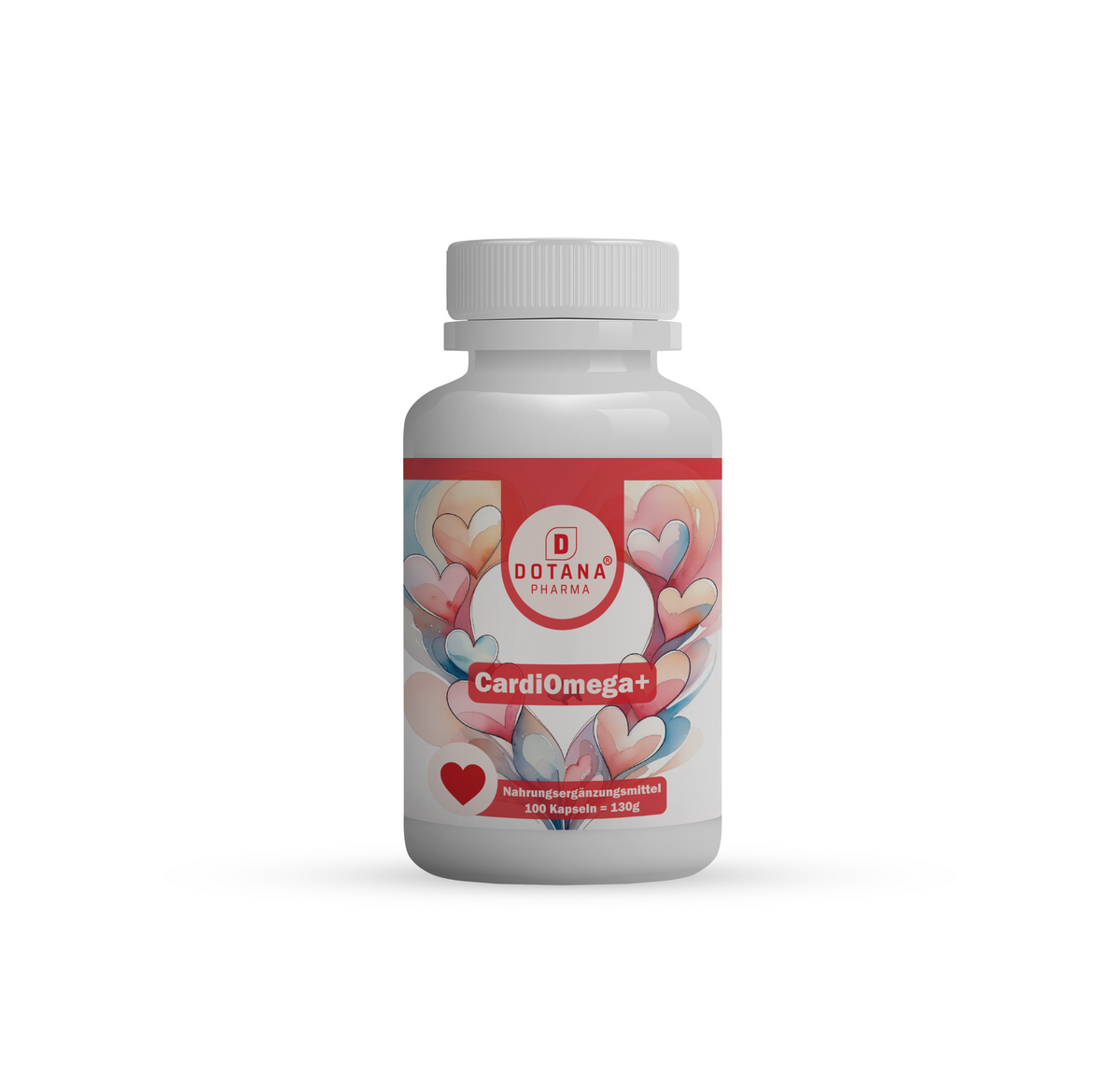 CardiOmega+ Classic – 100 Fischöl Kapseln – 2000mg Fischöl pro Tagesdosis (360 mg EPA / 240 mg DHA) – Für Herzgesundheit & Zellschutz (Vitamin E) – Laktosefrei – Made in Germany-0