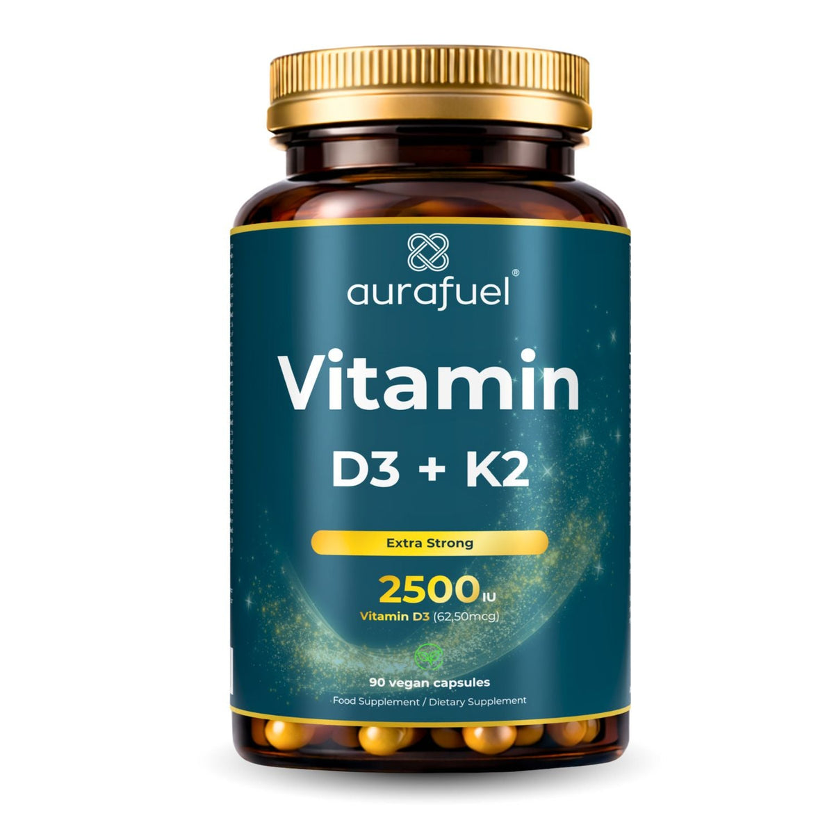 Vitamin D3 + K2 capsules-0